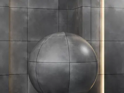 4K Concrete Panel Textures - 2 - Modern Industrial Walls Texture