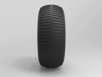 Wheel from Overland train 3D model