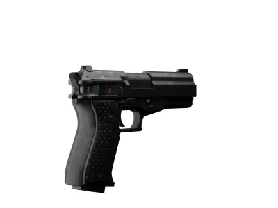 Gun Pistol 3D model purchase