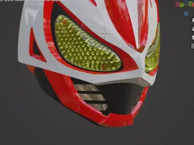 Boost Jaw part only for Geats and Buffa helmet 3D printable 3D print model