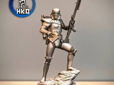 Sand trooper Fan Art - Star Wars 3D print model