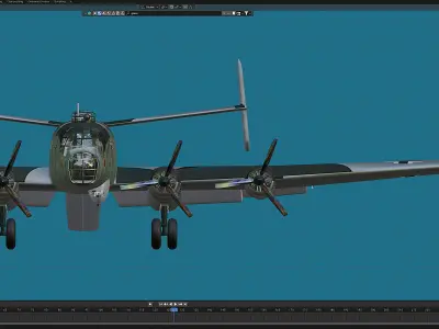 Ju-290 Free 3D model