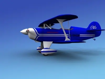 Pitts Special 3D model get