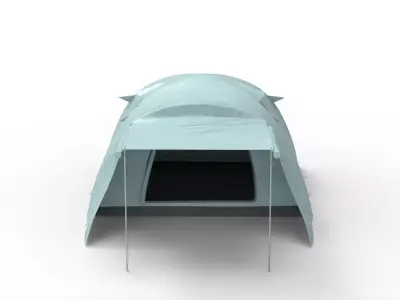 Outdoor Camping Tent 3D model purchase