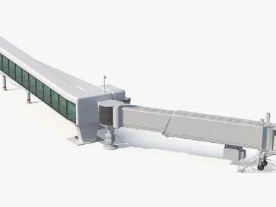  Passenger Boarding Bridge Extended 