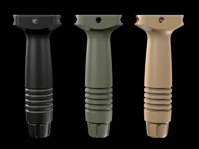 Knights Armament Forward Grip Vertical Grip Low-poly 3D model