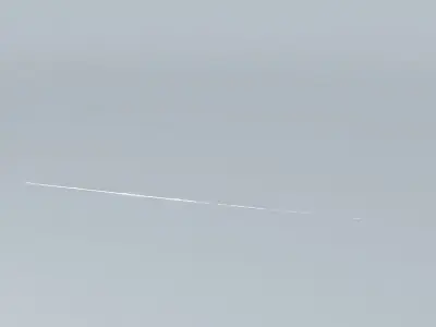 cvhcvh plane in sky Free 3D model