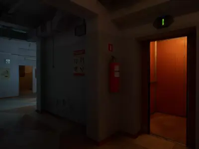 Post Soviet Hospital UE5 Low-poly 3D model