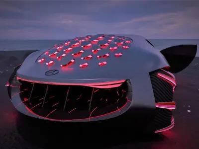 MERCEDES NEW CONCEPT Free 3D model