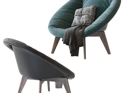 Armchair Vincent Sheppard 3D model