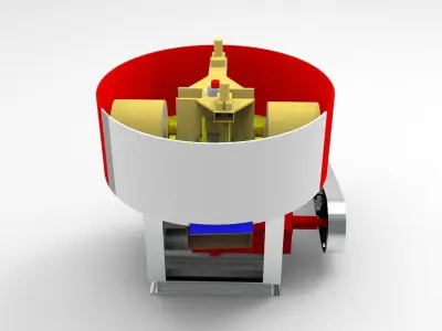 PAN MIXER 3D model