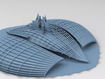 Scf fi opera house 2 3D model