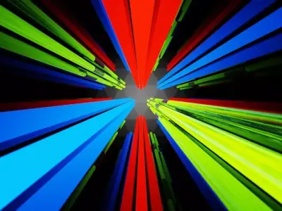Sci-fi Tunnel Free low-poly 3D model