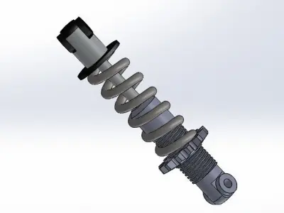 Shock absorber 3D model V1
