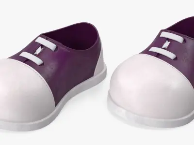 Cartoon Shoes 3D model purchase
