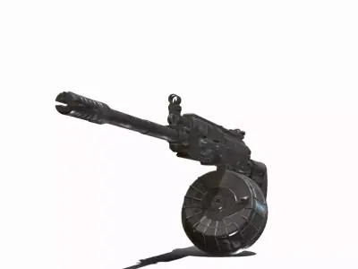 RPK 16 Low-poly 3D model