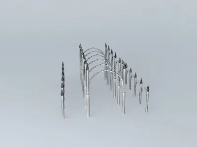 Burning Man Cathedral Free 3D model