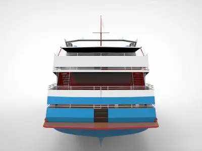 Yacht Boat 3D model buy