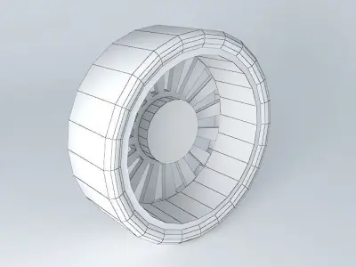 My Second Wheel Tire Free 3D model
