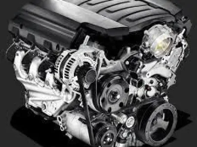 V8 Engine 3D model