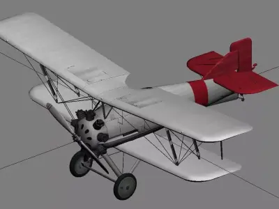 Nakajima A1N2 3D model
