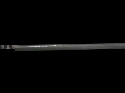 Scimitar LOTR Low-poly 3D model
