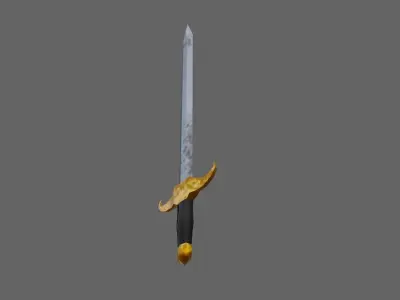 Medieval Sword - Espada Low-poly 3D model