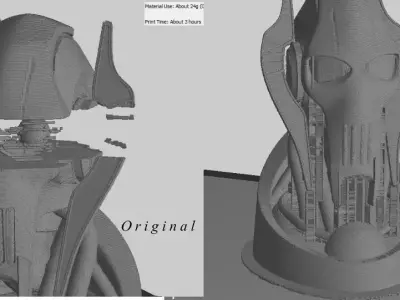 Grevious Printable Free 3D print model