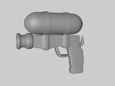 SciFi Cartoon Weapons 3D model
