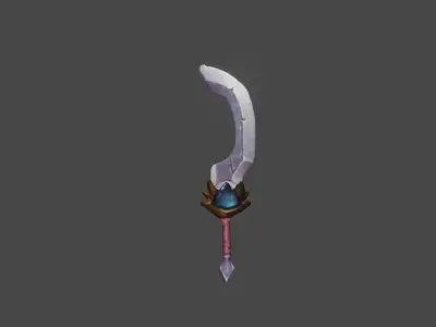 Zeloeman Sword A 51 Low-poly 3D model