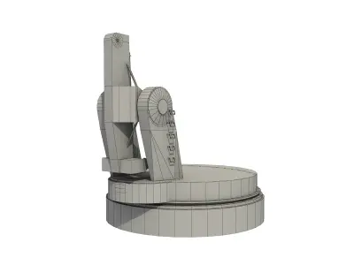 MK-13 GUIDED MISSILE LAUNCHER 3D model