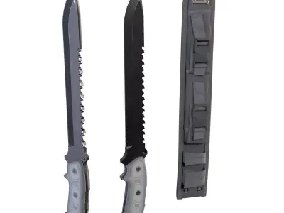 Knife Eagle 111ahp Low-poly 3D model