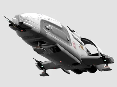 Airis Spaceship 3D model