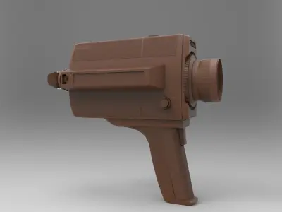 camera old 3D print model
