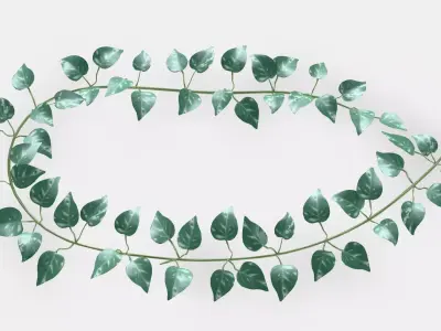 SMYCKA Artificial garland 3D model
