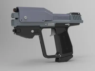 HALO M6G Magnum 3D model