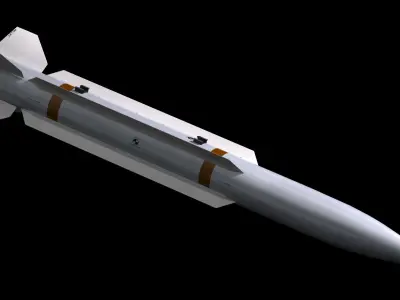 Peregrine Missile 3D model