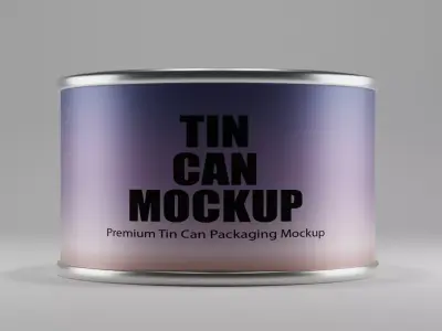 Tin can 3D model purchase