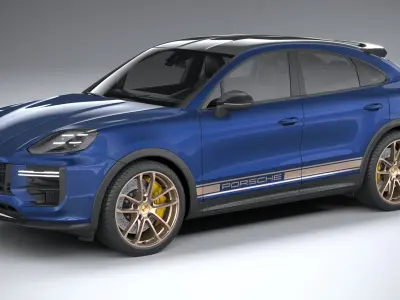 Porsche Cayenne Turbo GT 2024 3D model buy