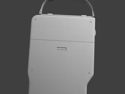 Base Model For Games And Texture Studies Free low-poly 3D model