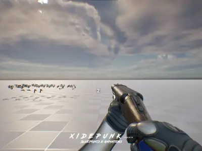 First Person Sawed-Off Shotgun Animations 3D model