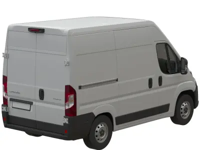2024 Citroen JUMPER  L1H2 Detailed interior 3D model