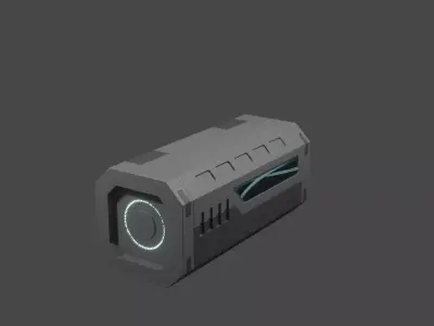 Sci Fi BOX Free 3D model order