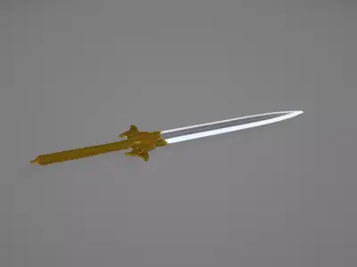 3D Model of a Medieval Sword 3D model