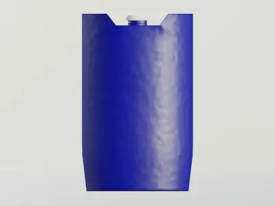 Plastic Tight Head Drum  01 120L Low-poly 3D model