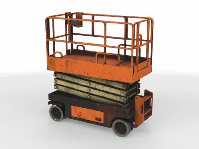 scissor lift 3D model