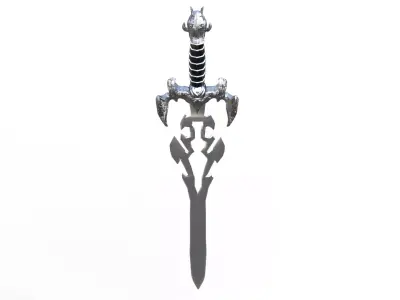sword of decey Low-poly 3D model