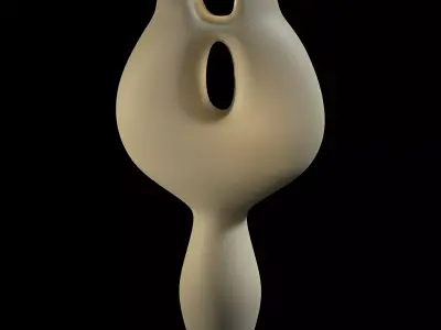 Bridge Handled Vessel 3D model