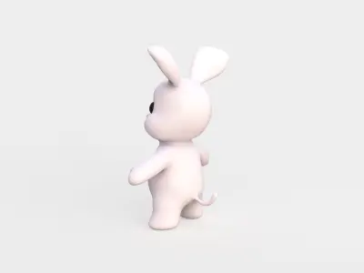 Little animal baby - Rabbit cute - Character009 Low-poly 3D model