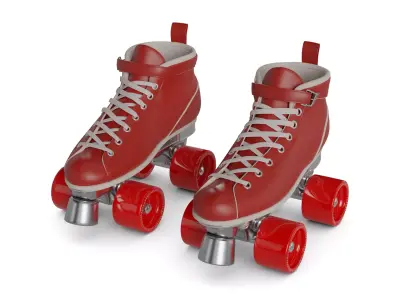 Adjustable Skate 3D model 3
